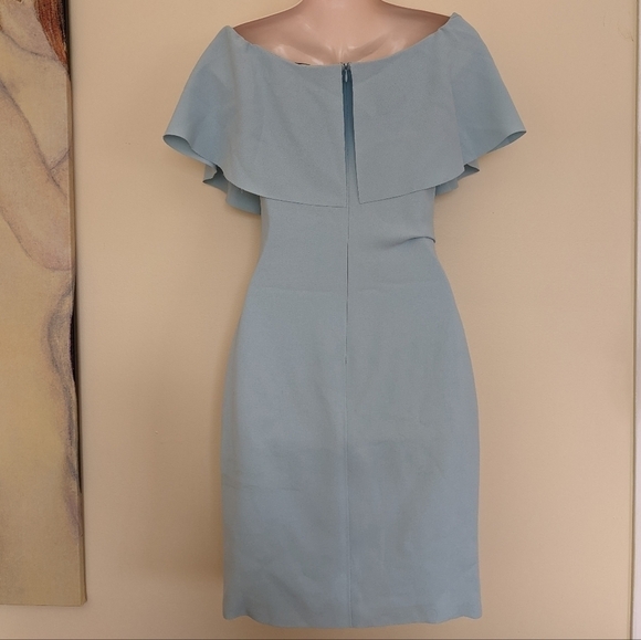 Reiss balm off the shoulder bardot dress allure blue xs 0 - Picture 6 of 16